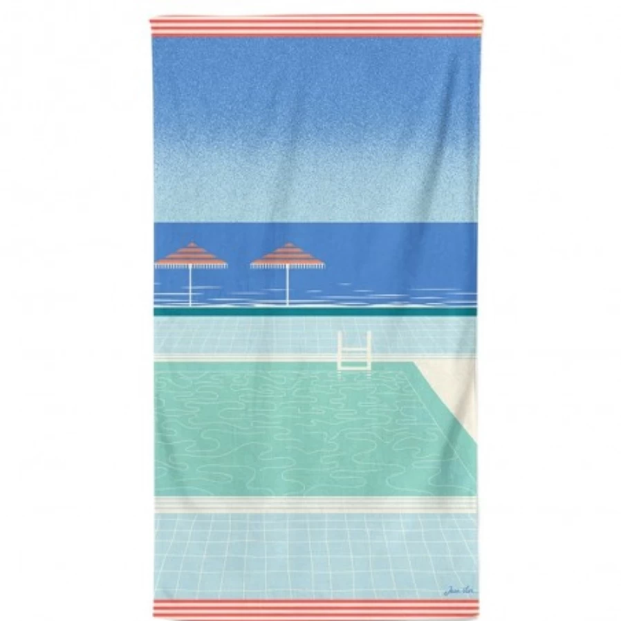 "JEAN-VIER Premium Beach Towel - Soft, Quick-Dry & Large for Pool, Sand & Travel"
