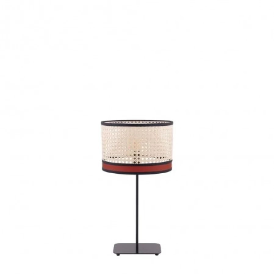 "JEAN-VIER Modern Red Table Lamp – Stylish LED Desk Light for Home & Office Decor"