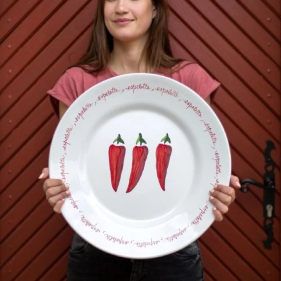JEAN-VIER Premium Serving Platter - Elegant Dining Plates for Entertaining & Special Occasions