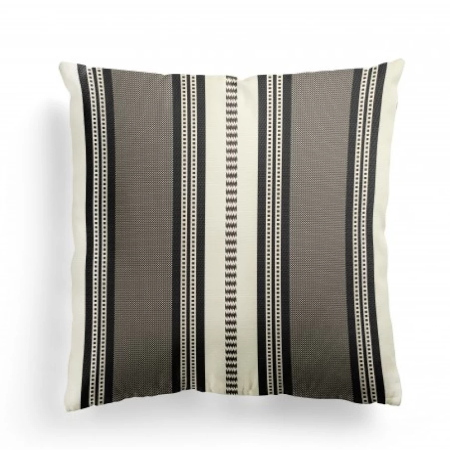 JEAN-VIER Premium Black Cushion Cover - Soft, Durable, and Stylish Decorative Pillow Case for Home Decor