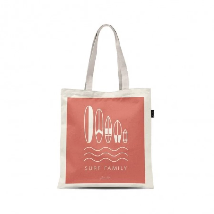 JEAN-VIER Orange Tote Bag - Stylish & Durable Canvas Shopping Bag for Women & Men
