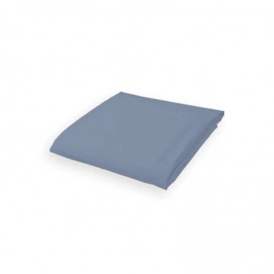 JEAN-VIER Premium Blue Flat Sheet - Soft Luxury Bedding for Comfortable Sleep