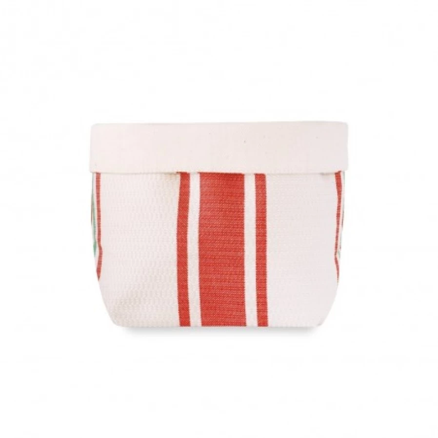 JEAN-VIER Red Bread Basket - Stainless Steel Wire Bread Storage Bin for Kitchen Countertop