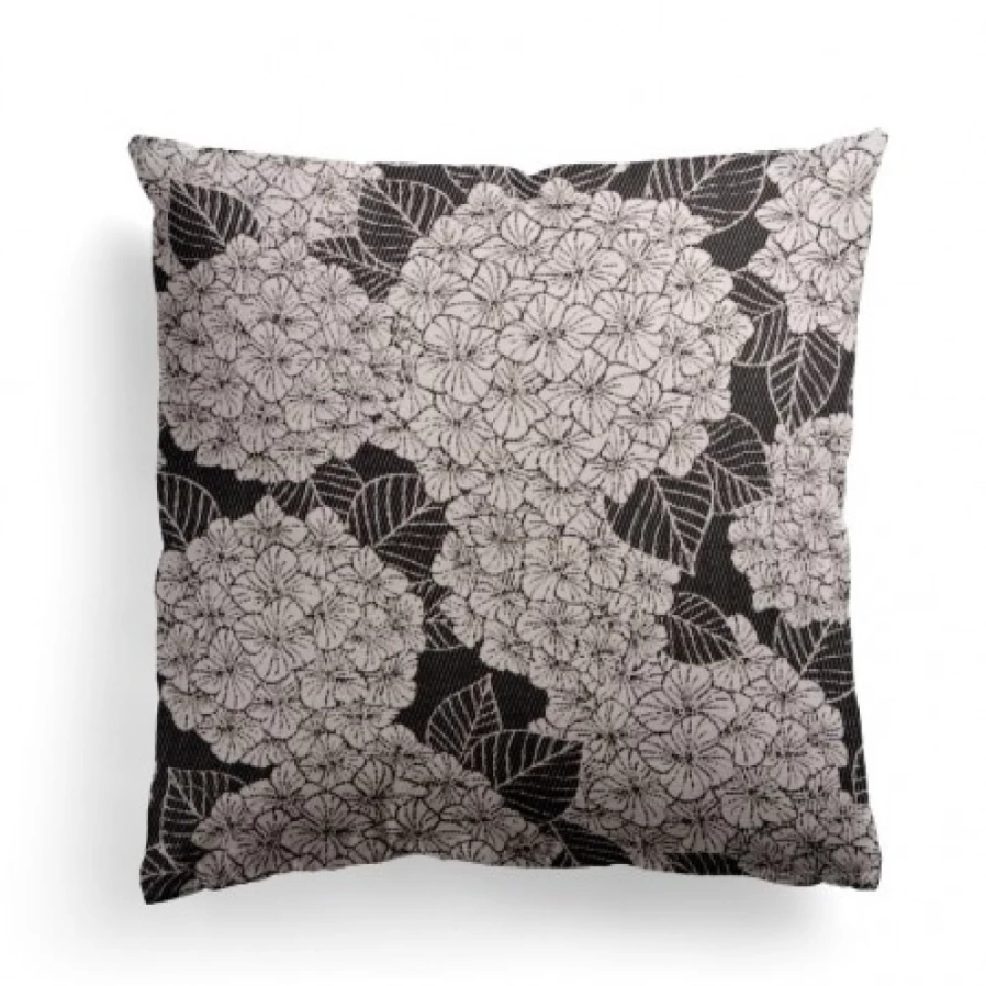 JEAN-VIER Black Cushion Cover - Premium Decorative Pillow Case for Sofa & Bed