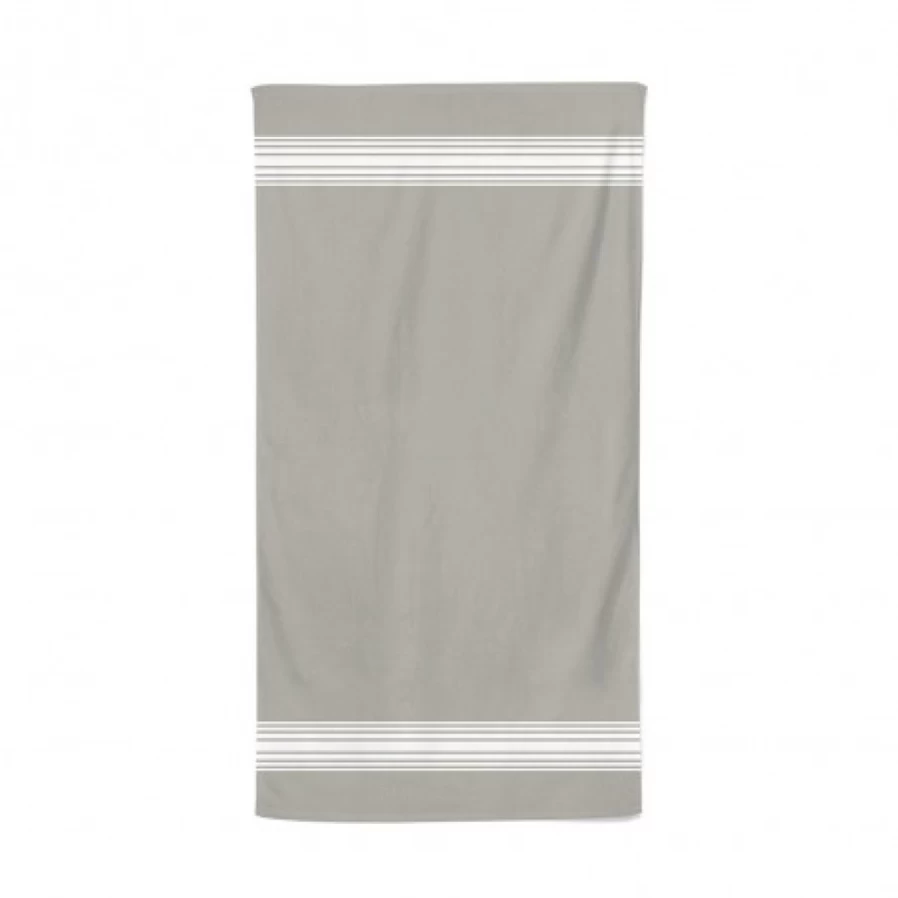 JEAN-VIER Luxury Grey Bath Towel Set - Super Soft Absorbent Shower Towels for Spa & Bathroom