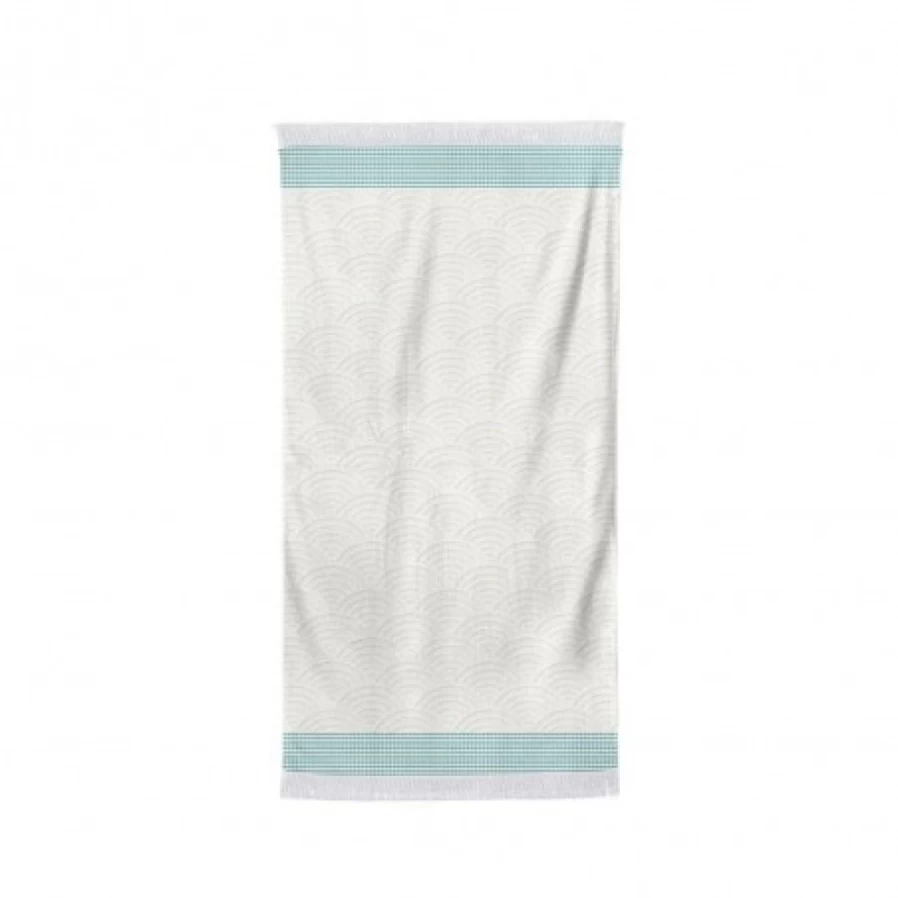 JEAN-VIER Premium Soft Blue Bath Towel - Absorbent Quick-Dry Bathroom Towel Set for Spa & Home