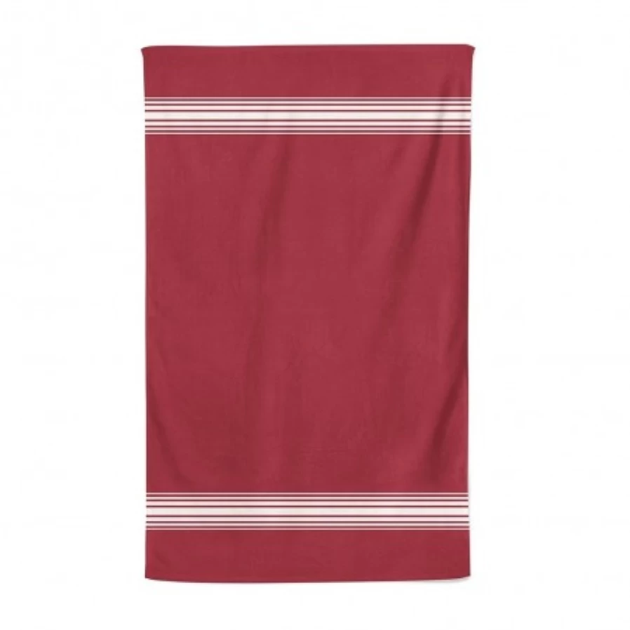 JEAN-VIER Premium Red Bath Towel - Soft, Absorbent & Quick-Drying Luxury Towel