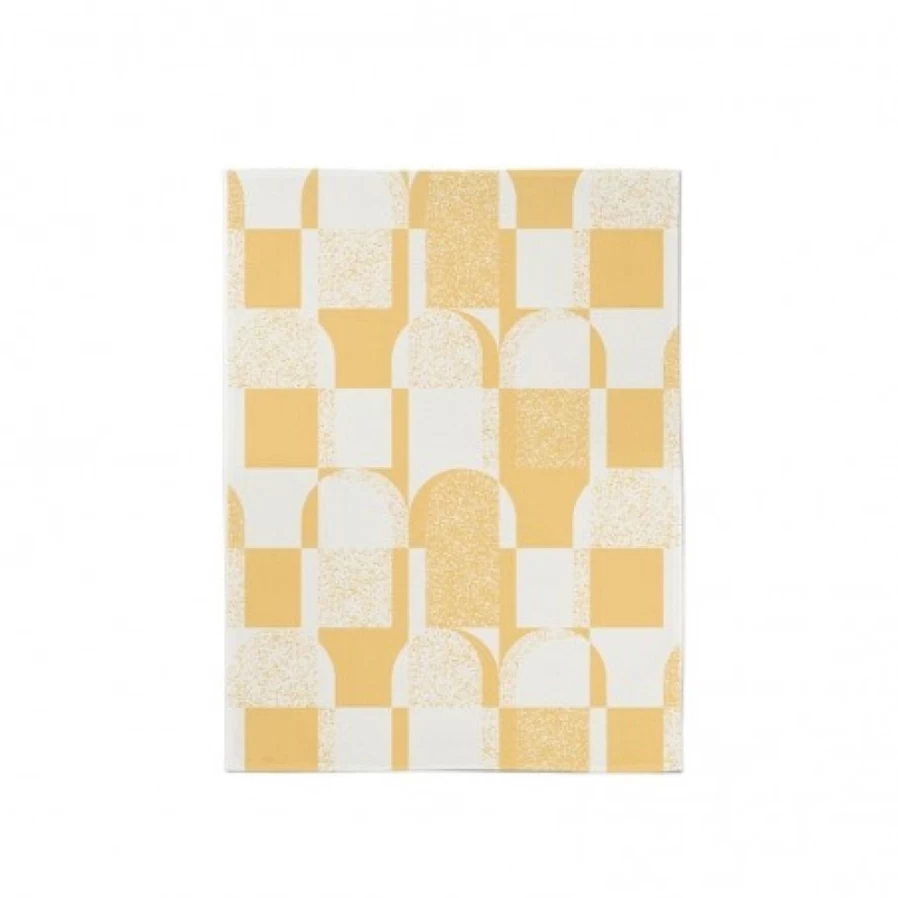 "JEAN-VIER Premium Yellow Hand Towel - Soft & Absorbent Bath Towel for Home & Spa"