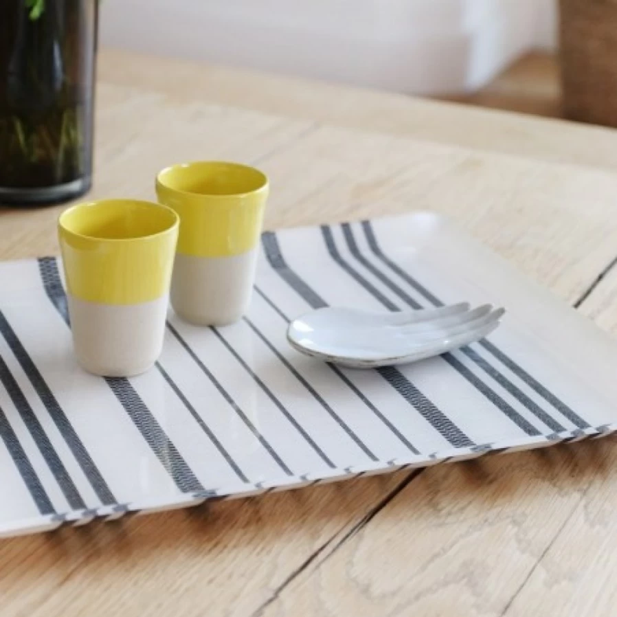 "JEAN-VIER White Serving Tray - Premium Quality Dining & Kitchen Accessory"