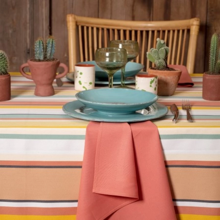 "JEAN-VIER Premium Red Napkins - Soft & Absorbent Dinner Napkins for Elegant Dining"