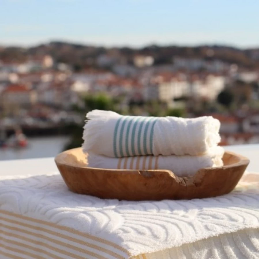 JEAN-VIER Premium Yellow Bath Towel Set - Soft, Absorbent & Quick-Dry for Luxury Bathrooms