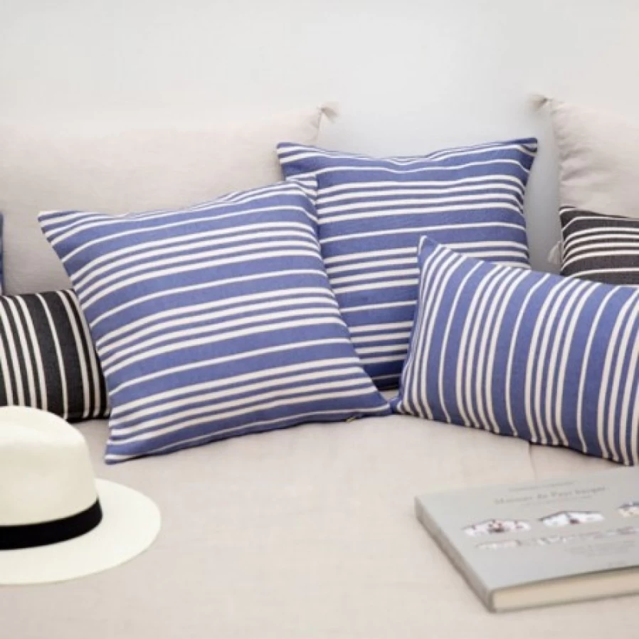 JEAN-VIER Premium Black Cushion Cover - Soft Decorative Pillow Case for Sofa & Bed