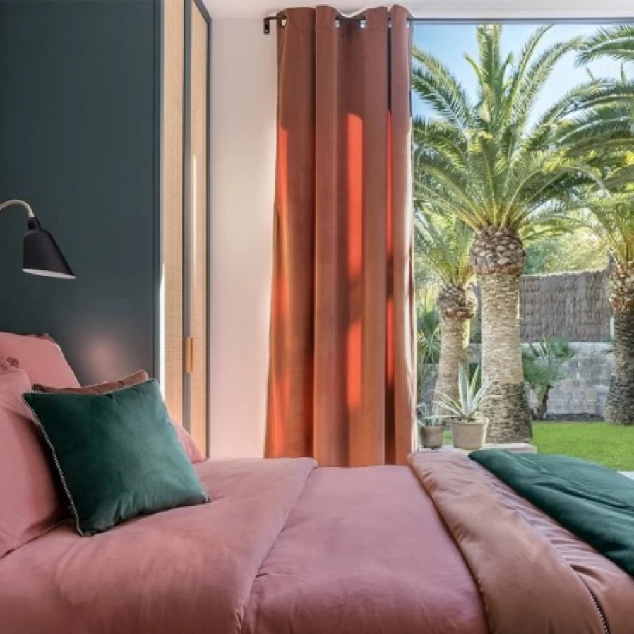 "JEAN-VIER Brown Curtains - Premium Window Drapes for Home Decor"
