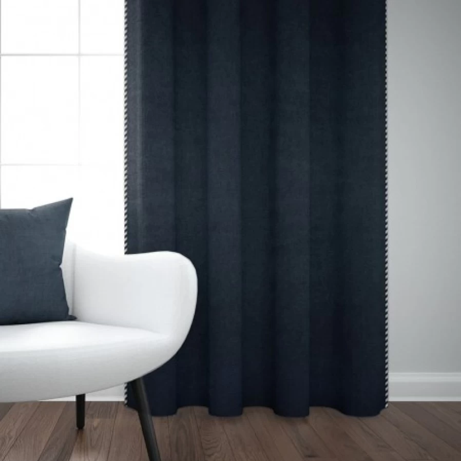 "JEAN-VIER Blue Curtains - Premium Quality Window Drapes for Home Decor"