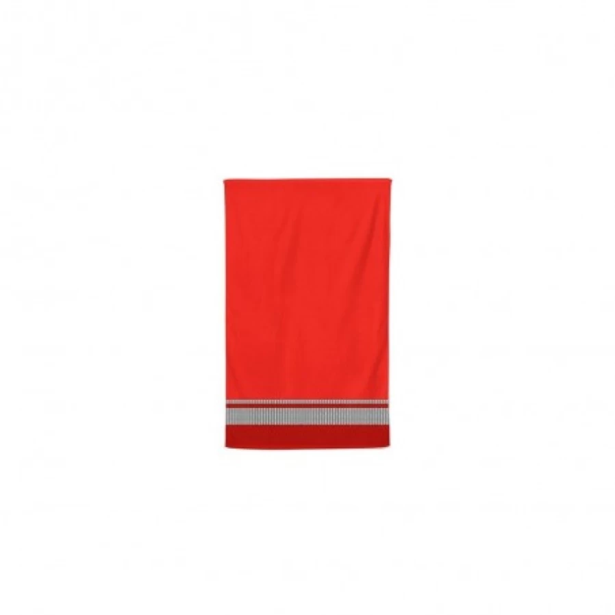 "JEAN-VIER Premium Red Guest Towel Set - Soft & Absorbent Bathroom Towels for Guests"