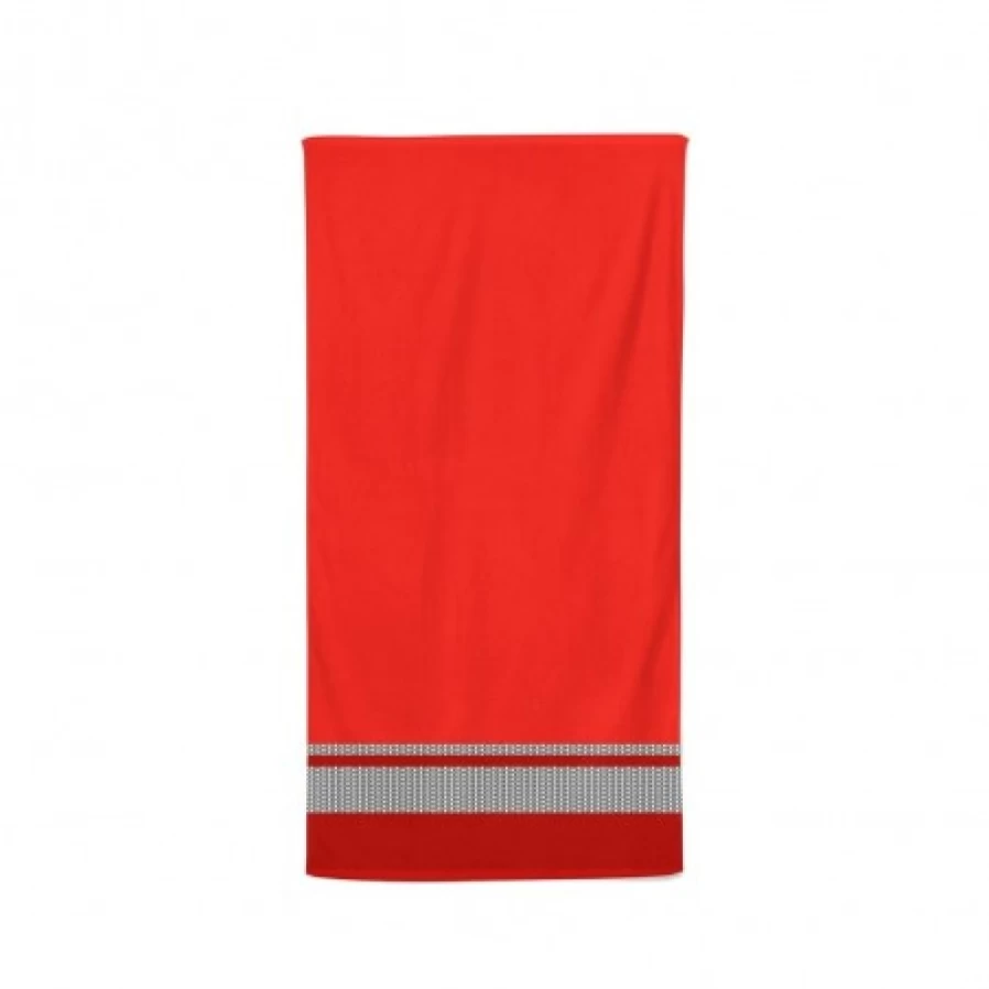JEAN-VIER Premium Red Bath Towel Set - Soft, Absorbent & Quick-Drying for Luxury Bathrooms