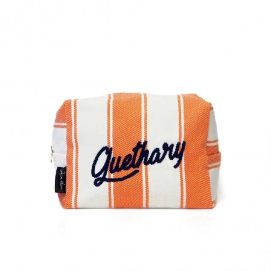 JEAN-VIER Premium Orange Toiletry Bag for Travel - Durable & Water-Resistant Cosmetic Organizer