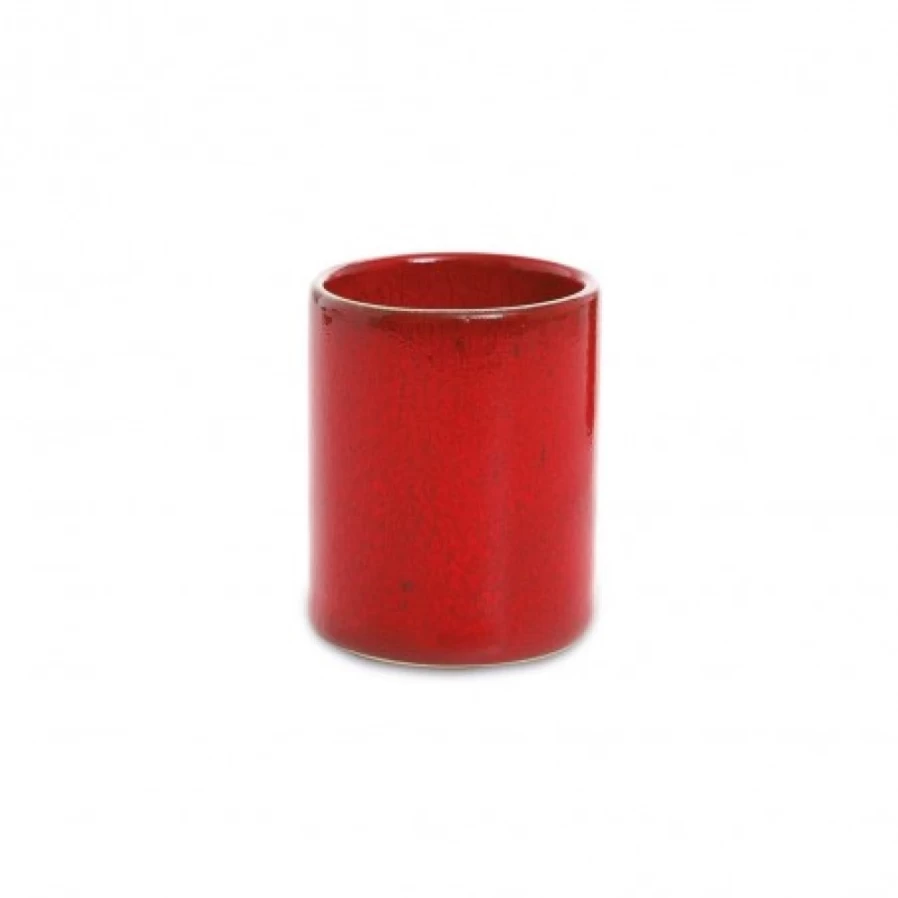 "JEAN-VIER Premium Red Coffee Mug - Stylish & Durable Ceramic Cup"