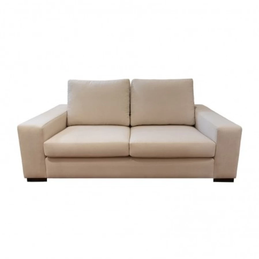 "JEAN-VIER Modern Ecru Fabric Sofa - Stylish Living Room Couch"