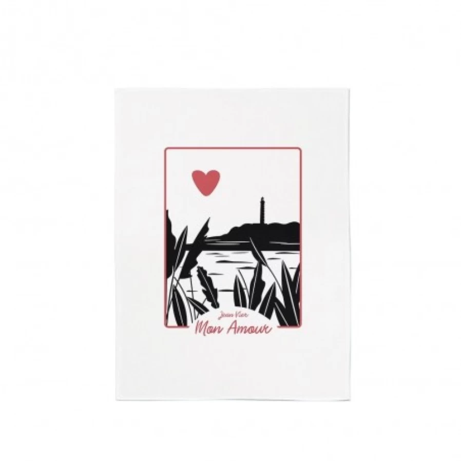 JEAN-VIER Premium Red Hand Towel - Soft, Absorbent Bath & Kitchen Towel for Everyday Luxury