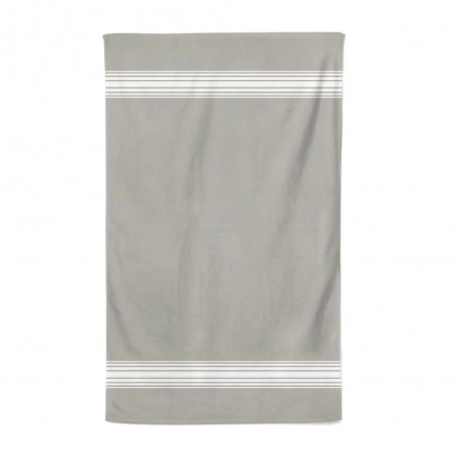 JEAN-VIER Premium Grey Bath Towel - Soft, Absorbent & Quick-Drying Luxury Towel for Spa & Home
