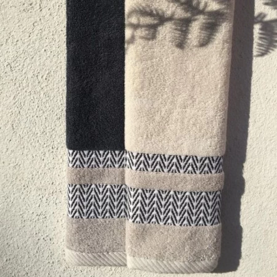 JEAN-VIER Premium Soft Grey Bath Towel Set - Highly Absorbent Quick-Dry Bathroom Towels for Luxury Spa Experience