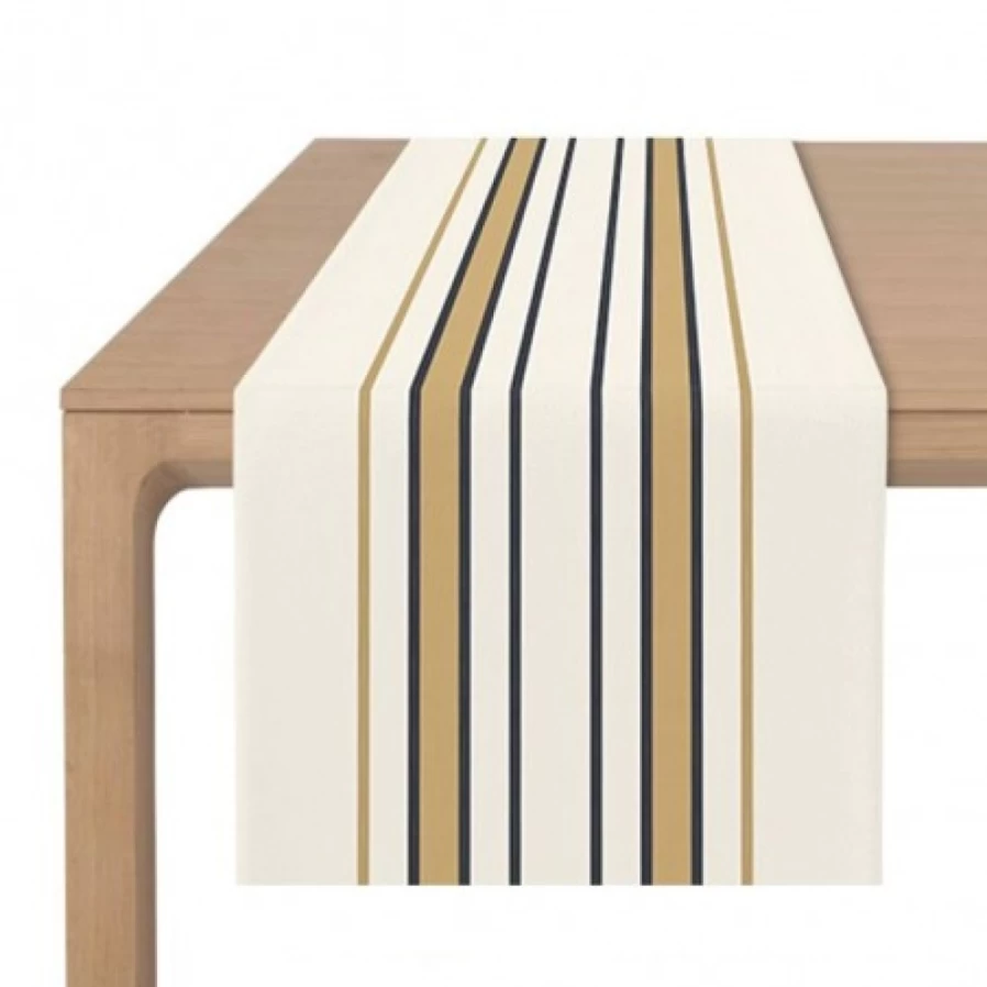 "JEAN-VIER Premium Brown Table Runner - Elegant Dining Table Decor"