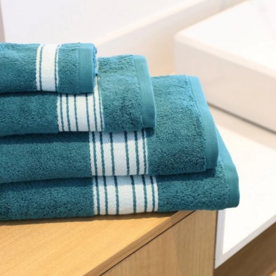 JEAN-VIER Premium Green Bath Towel Set - Soft, Absorbent Shower & Bath Towels for Spa-Like Comfort