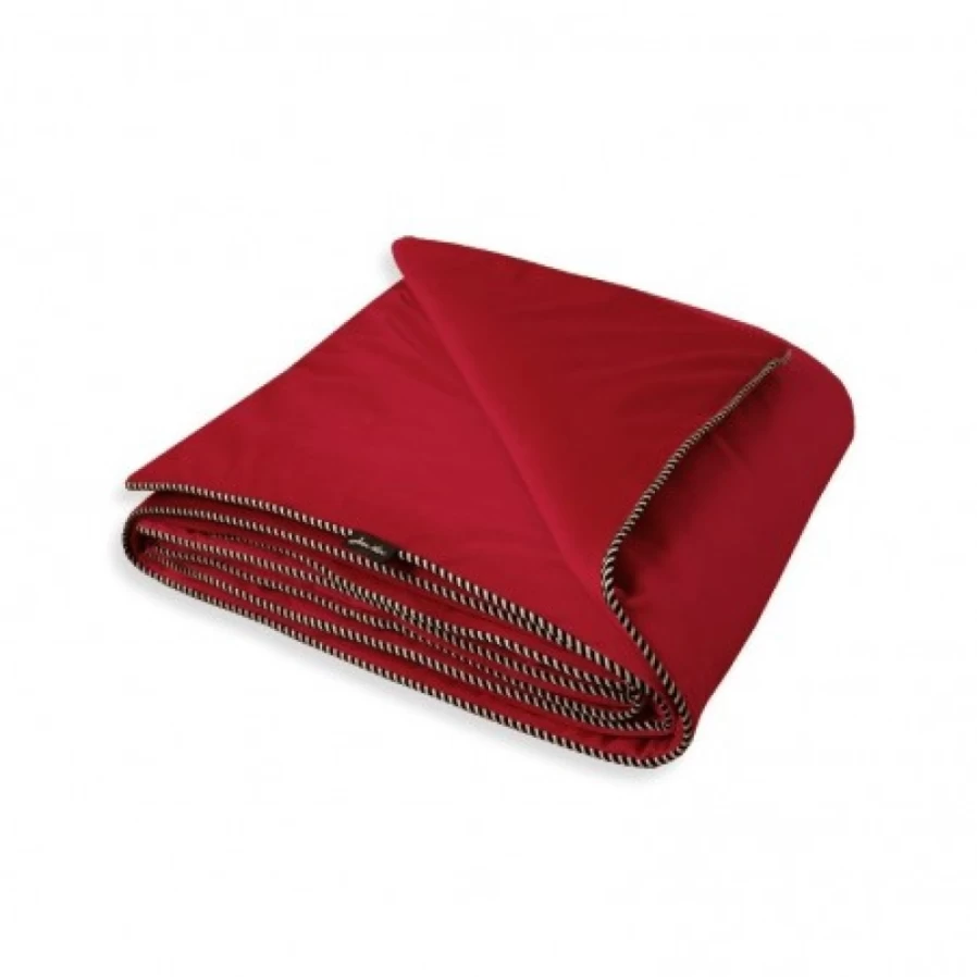 JEAN-VIER Red Quilted Bedding Set with Matching Headboard - Queen Size Luxury Bedspread