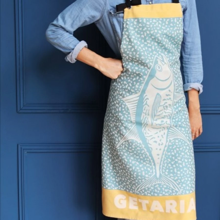 "JEAN-VIER Blue Apron - Premium Quality Kitchen Apron for Cooking & Baking"