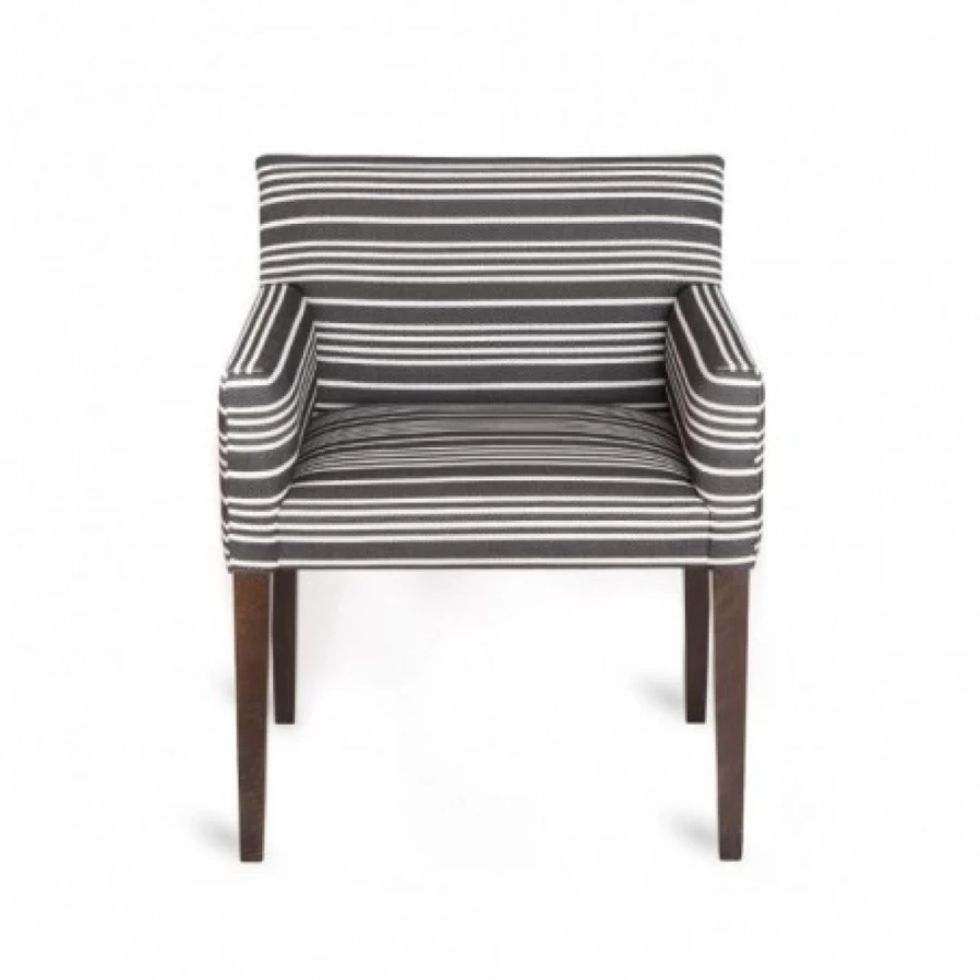 "JEAN-VIER Modern Black Armchair - Stylish Comfort for Your Living Space"