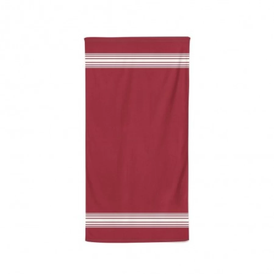 JEAN-VIER Premium Red Bath Towel Set - Soft, Absorbent & Quick-Drying for Luxury Bathrooms