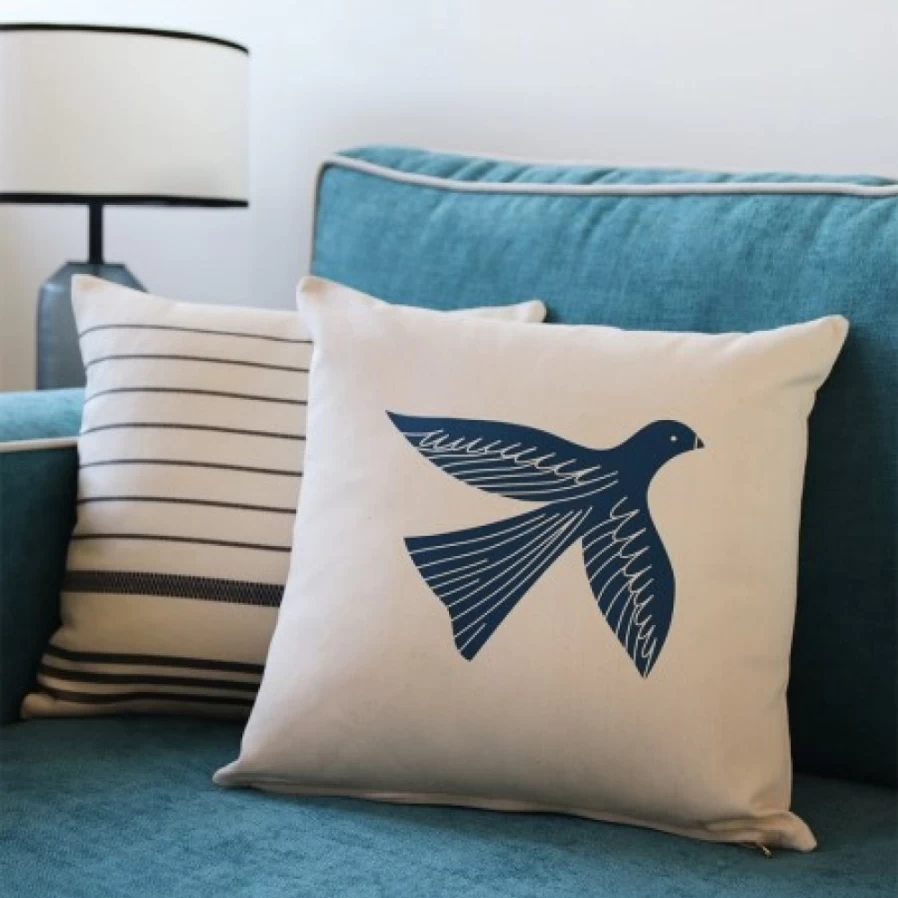 JEAN-VIER Decorative Cushion Cover - Premium Quality Sofa Pillow Case for Home Decor