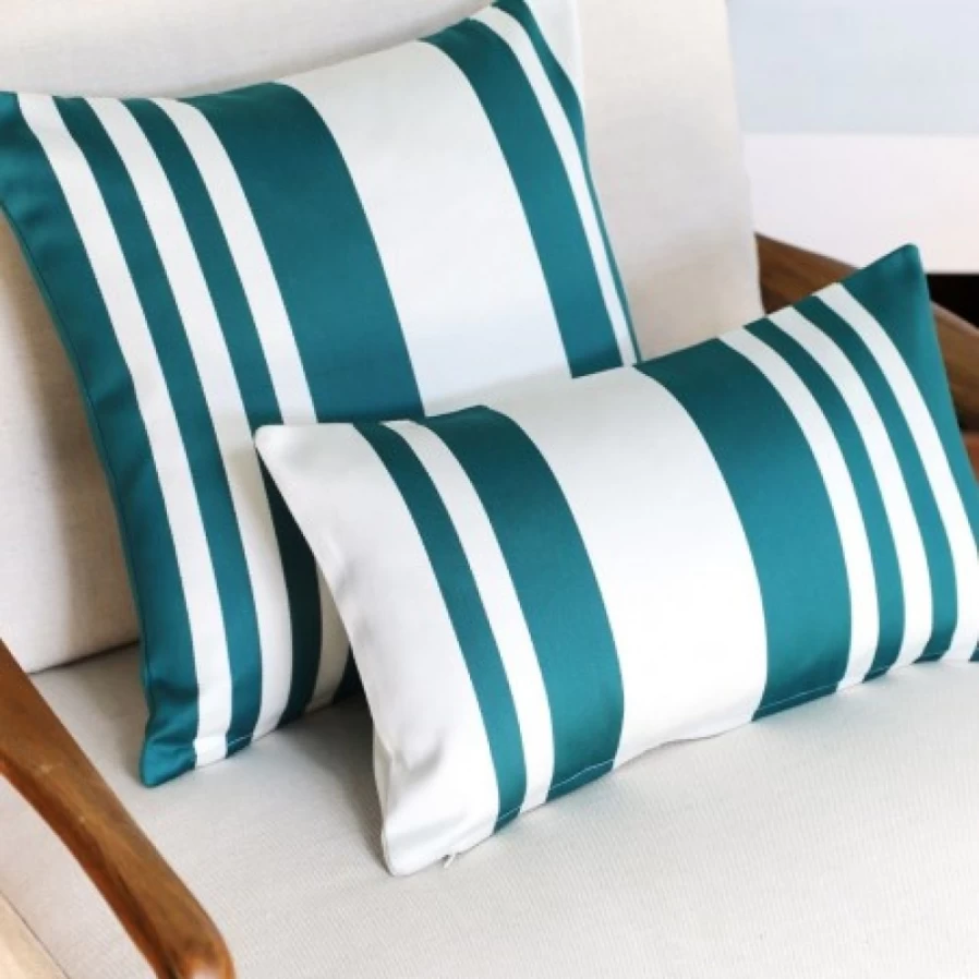 JEAN-VIER Green Cushion Cover - Soft Decorative Pillow Case for Sofa & Bed