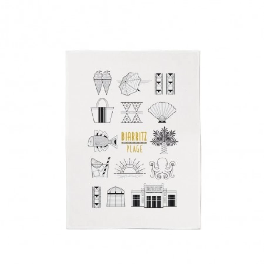 "JEAN-VIER Premium White Hand Towel - Soft & Absorbent Bath Towel for Home & Spa"