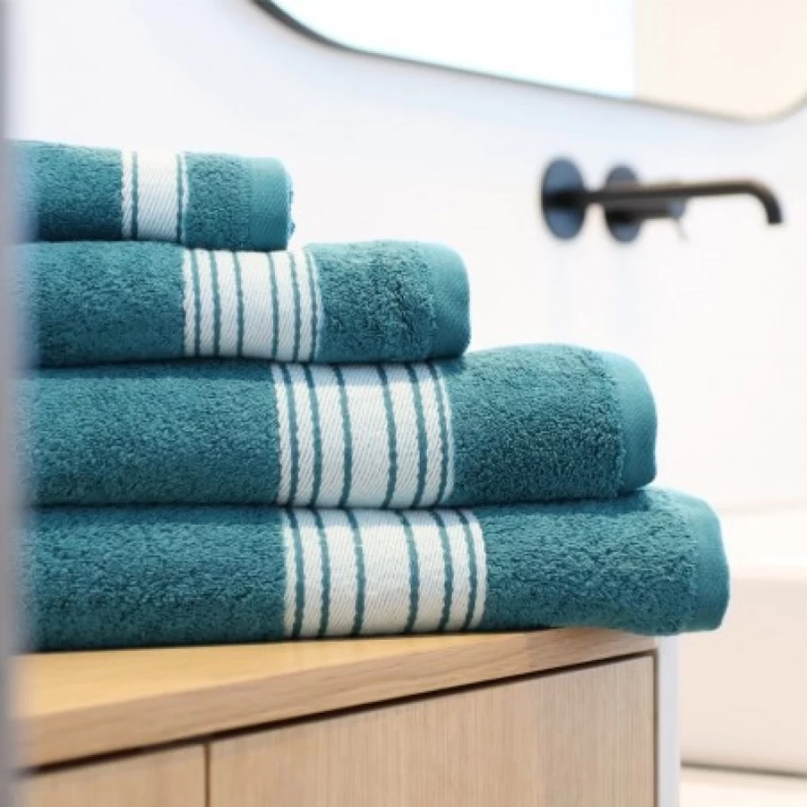 JEAN-VIER Premium Green Bath Towel Set - Soft, Absorbent & Quick-Dry for Luxury Bathroom Experience