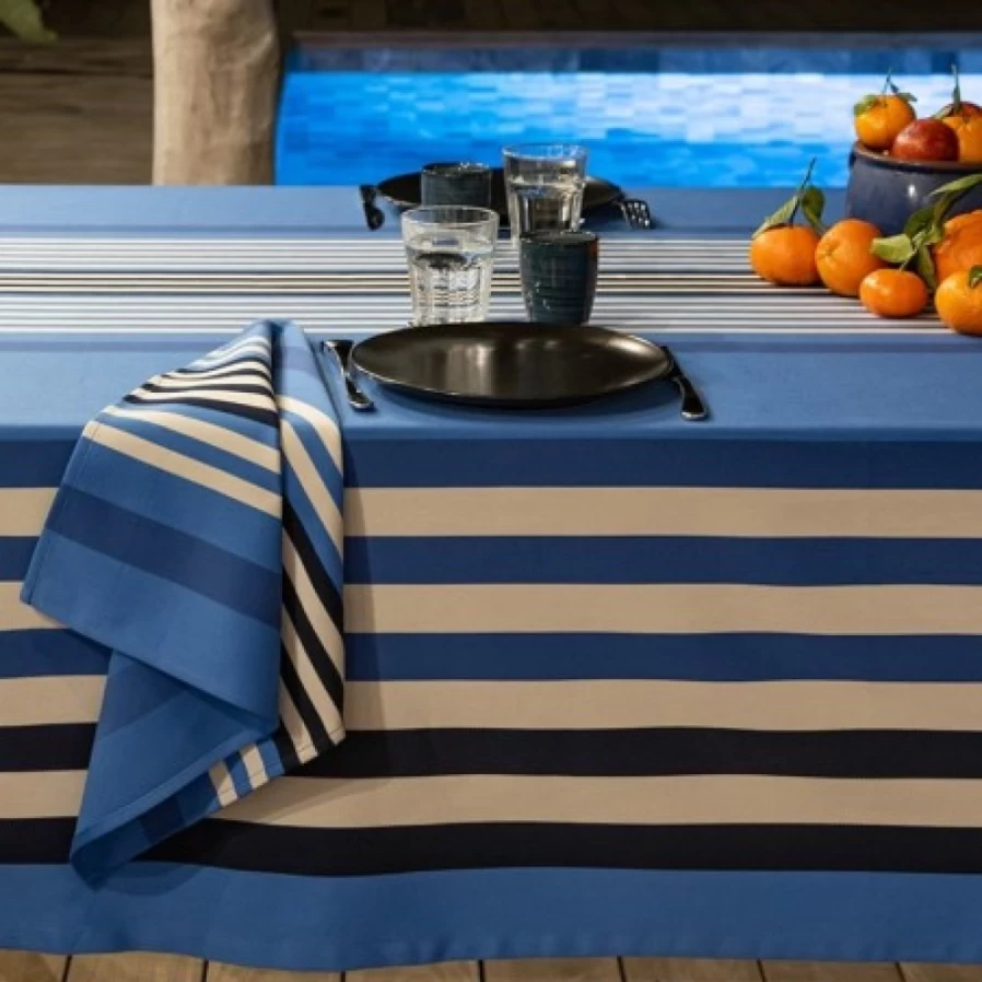 "JEAN-VIER Premium Blue Napkins - Soft & Absorbent Table Napkins for Dining & Parties"