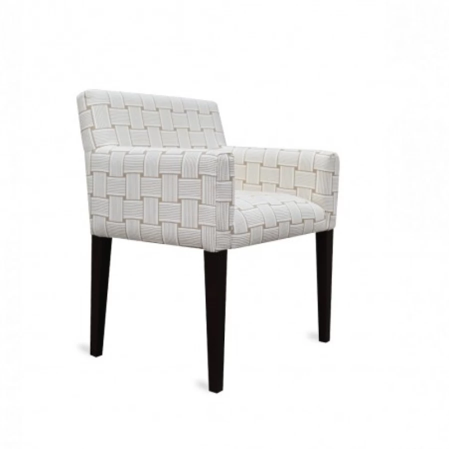 "JEAN-VIER Beige Armchair - Modern Comfortable Lounge Chair for Living Room"