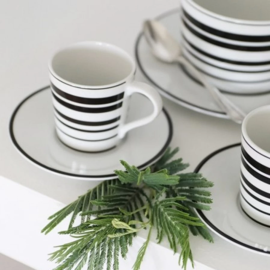 JEAN-VIER Premium Ecru Coffee Cup – Porcelain Mug for Espresso & Latte