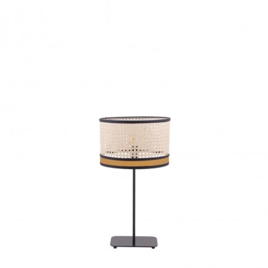 JEAN-VIER Modern Yellow Table Lamp - Stylish LED Desk Light for Home & Office Decor