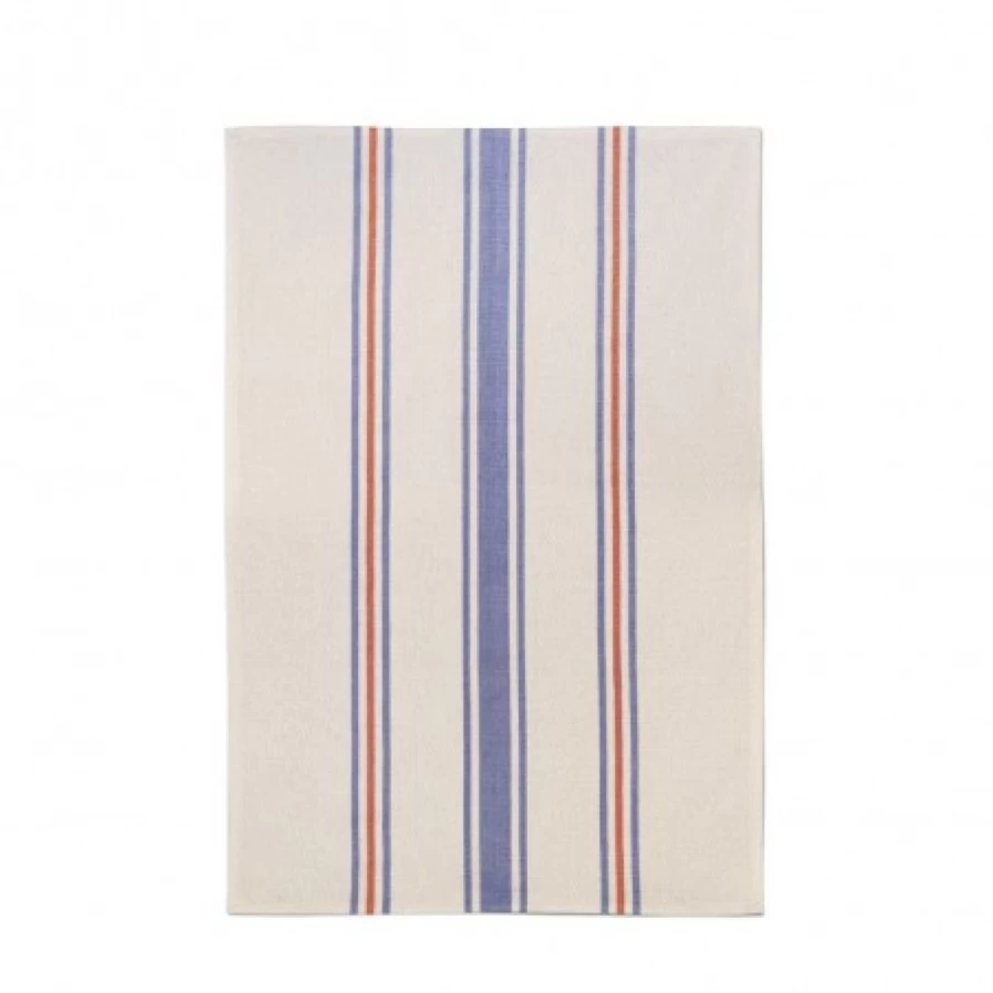 JEAN-VIER Premium Blue Tea Towel - Soft, Absorbent Kitchen Towel for Dishes & Cleaning