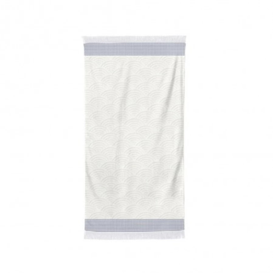 JEAN-VIER Premium Blue Bath Towel Set - Soft, Absorbent & Quick-Dry Cotton Towels for Bathroom, Spa & Pool
