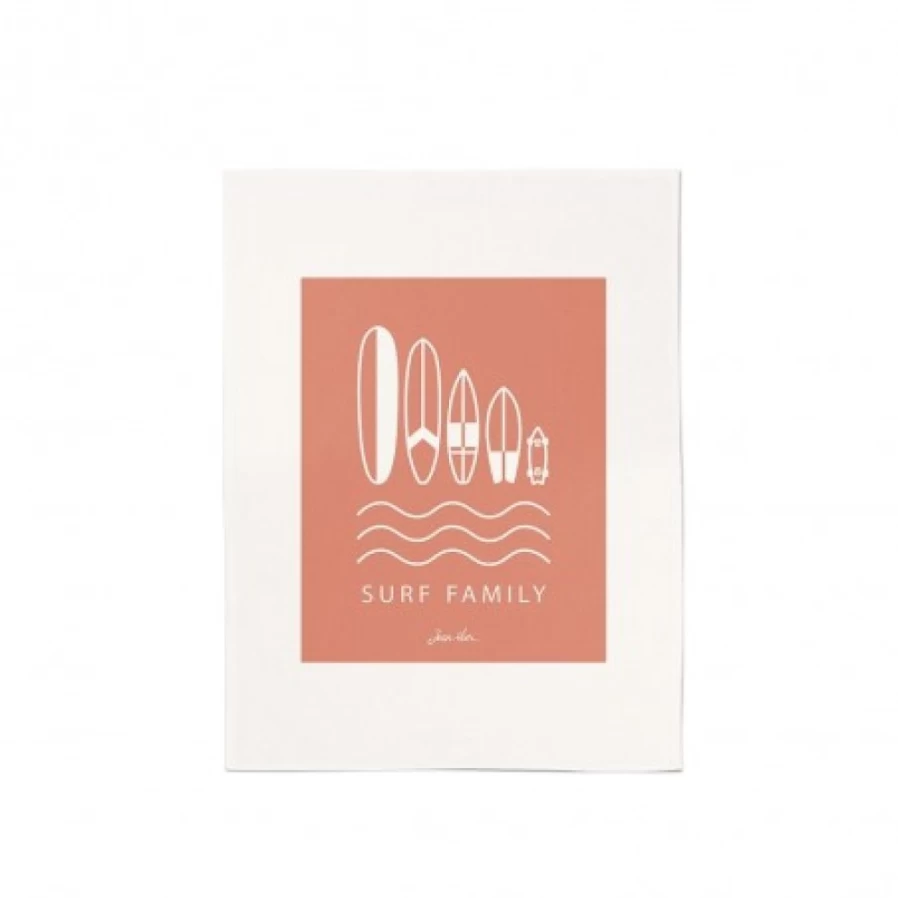 JEAN-VIER Premium Orange Hand Towel - Soft, Absorbent Bath & Kitchen Towel