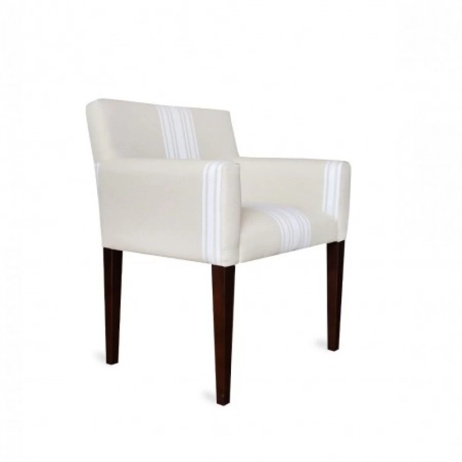 "JEAN-VIER Beige Armchair - Modern Comfortable Lounge Chair for Living Room"