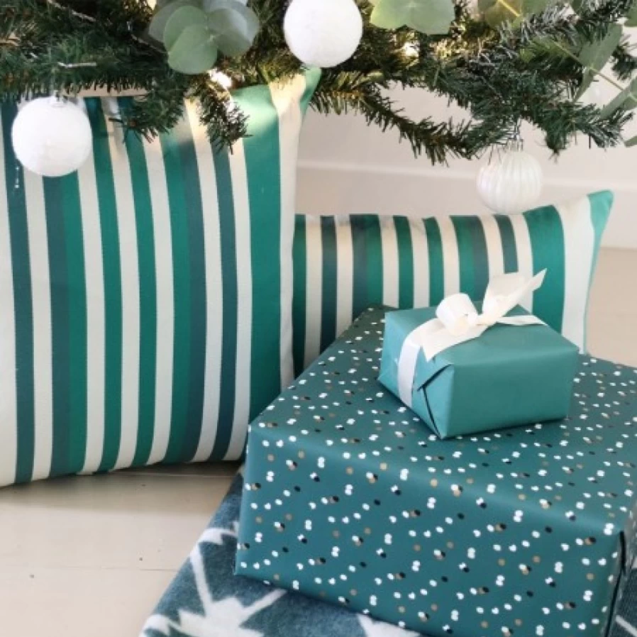 JEAN-VIER Green Cushion Cover - Soft, Durable, and Stylish Pillow Case for Home Decor
