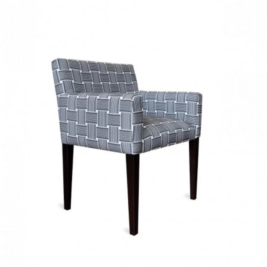 "JEAN-VIER Modern Black Armchair - Stylish Comfortable Lounge Chair for Living Room"