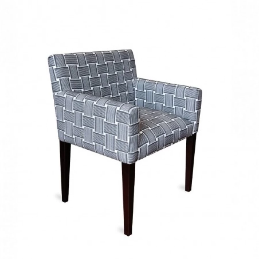 "JEAN-VIER Modern Black Armchair - Stylish Comfortable Lounge Chair for Living Room"