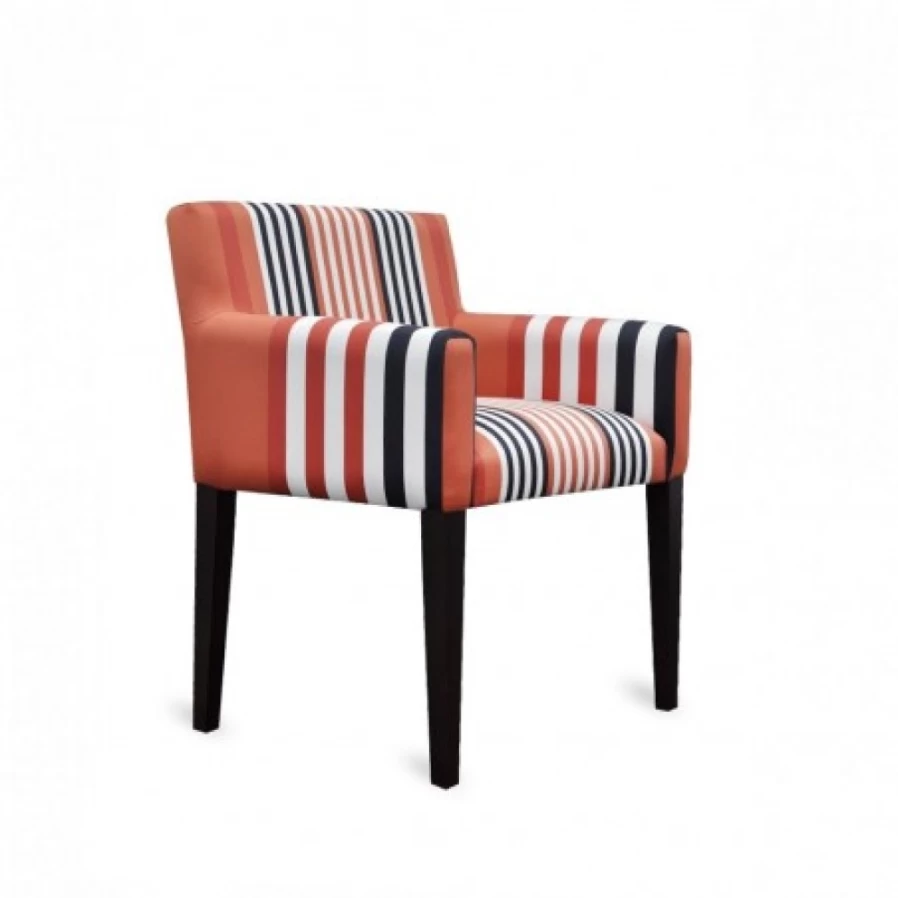 "JEAN-VIER Modern Red Armchair - Stylish Comfort for Your Living Space"