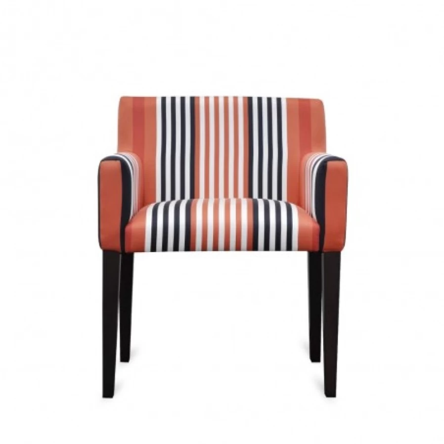 "JEAN-VIER Modern Red Armchair - Stylish Comfort for Your Living Space"