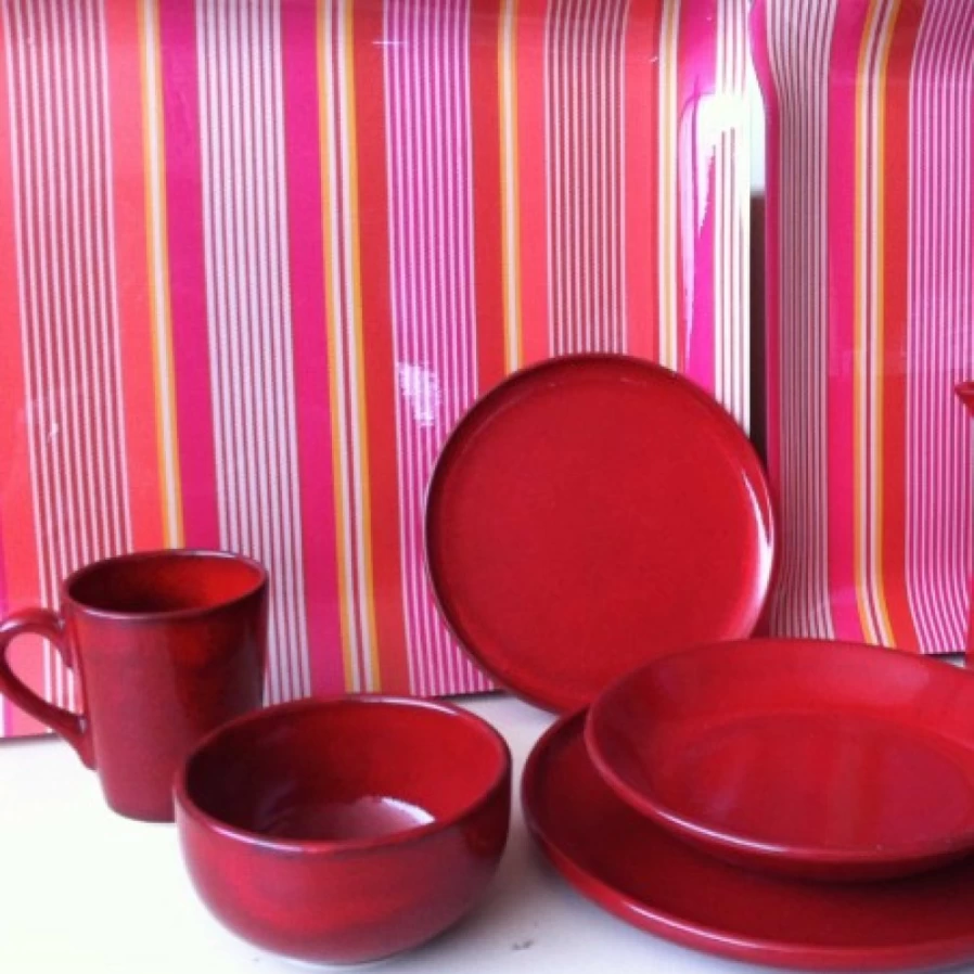 "JEAN-VIER Premium Red Coffee Mug - Stylish & Durable Ceramic Cup for Hot Beverages"